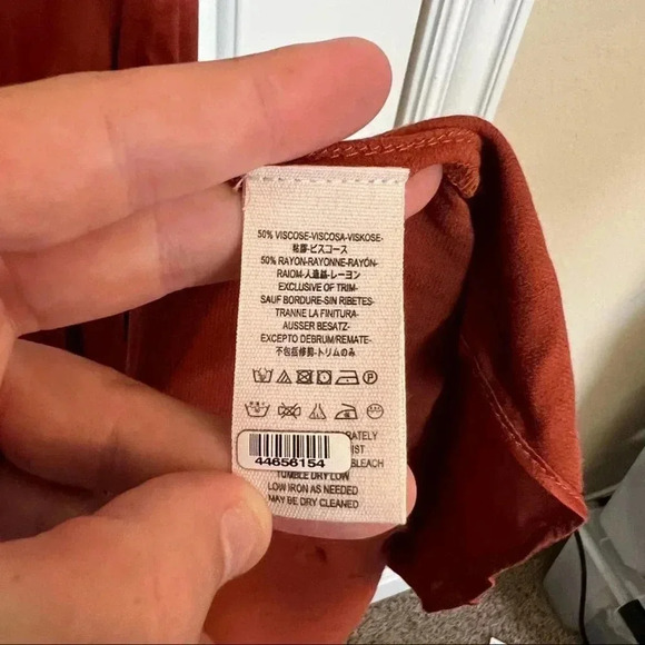 Free People Burnt Orange Dress - Picture 5 of 5